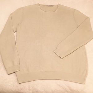 Vince Thermal Cotton Roll Neck Sweater XL